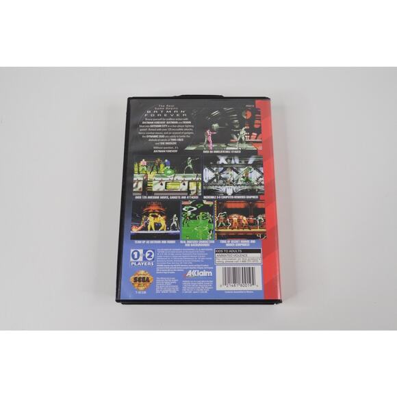 Batman Forever Sega Genesis Video Game Complete CIB Box Manual EUC - Picture 4 of 10